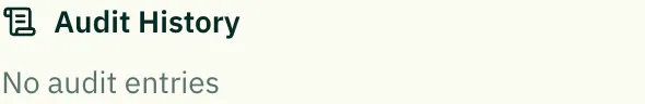 Capped change history with the "Show all" button