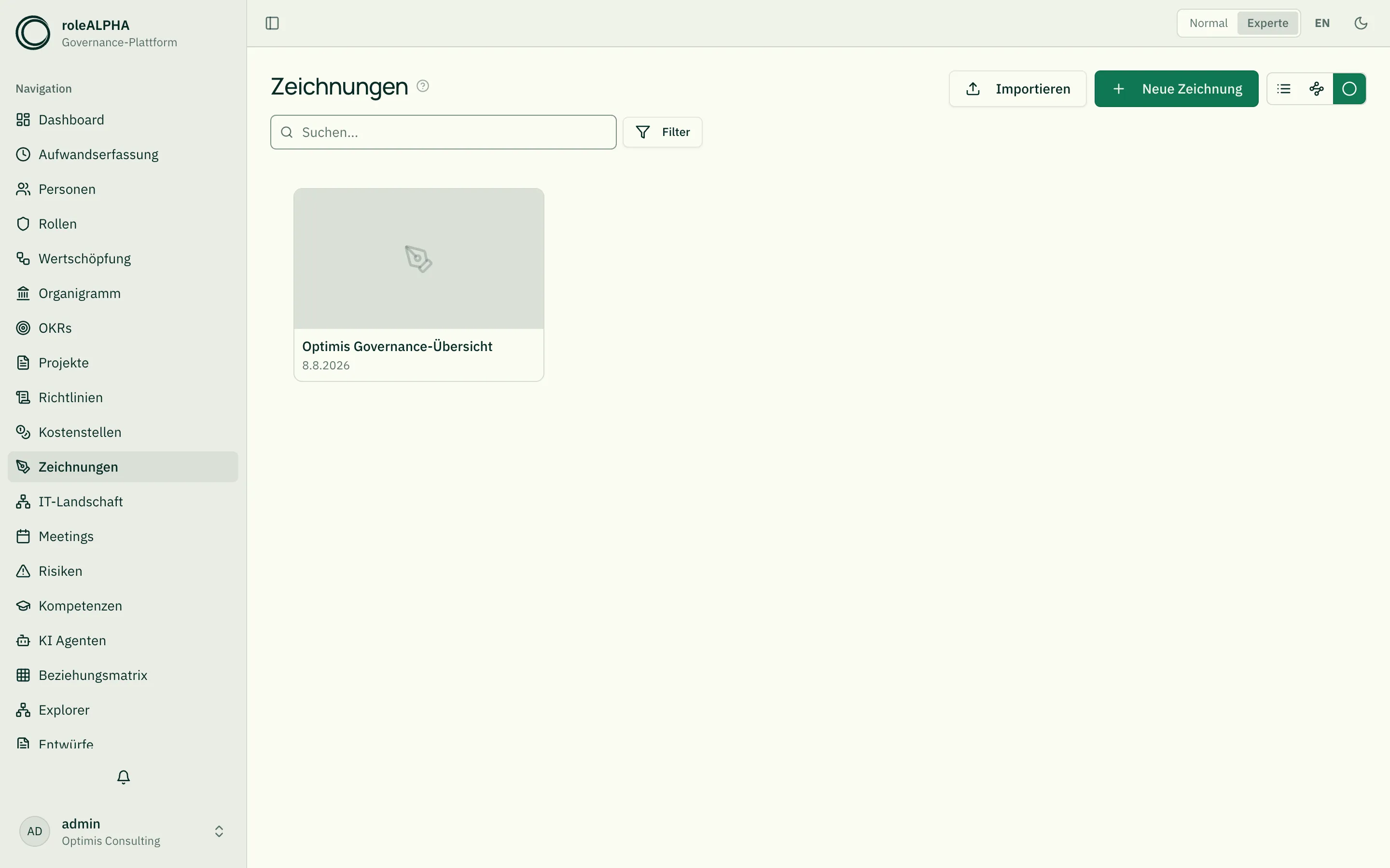 Alternative Ansicht