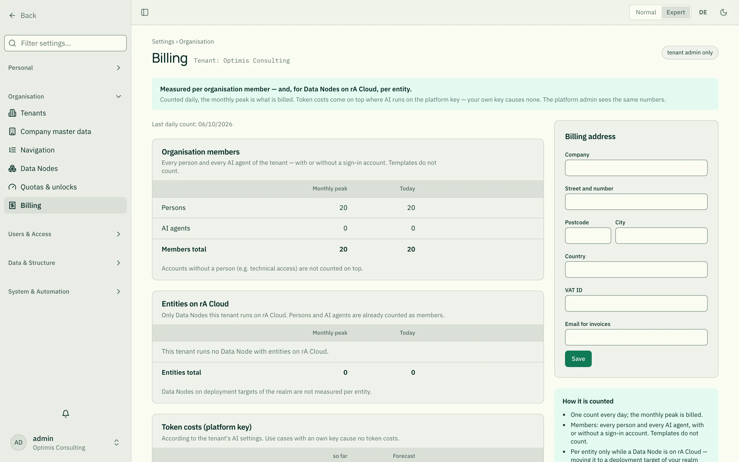 Billing